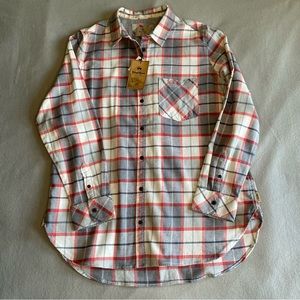 Wind River Plaid Flannel Shirt Heritage Men’s (Unisex) XL New With Tags